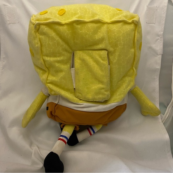 Vintage Nickelodeon Babbling SpongeBob SquarePants Talking Plush Toy 2000 Works - Picture 10 of 14